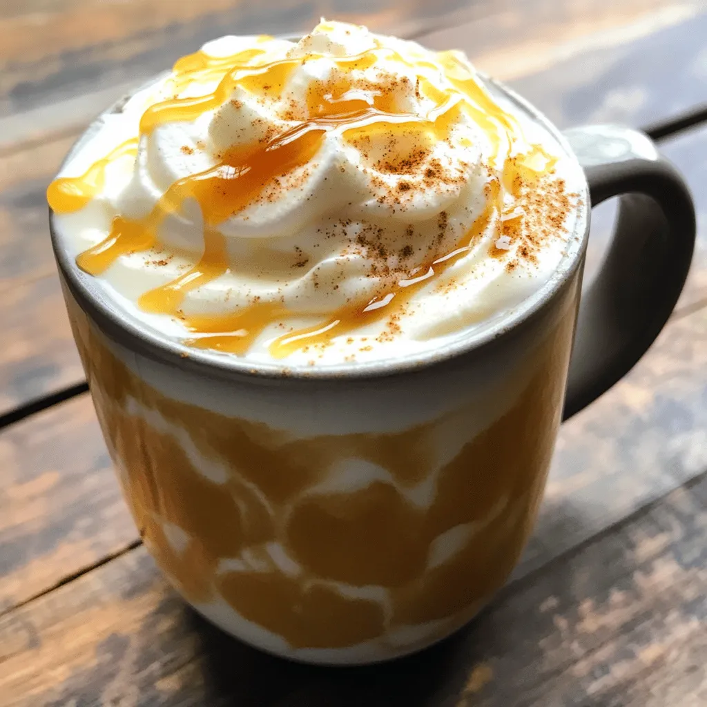 To make a delightful Cinnamon Maple Latte, gather these simple items: - 1 cup milk (dairy or plant-based) - 1 shot of espresso (or 1/2 cup strong brewed coffee) - 1 tablespoon maple syrup - 1/2 teaspoon ground cinnamon (plus extra for dusting) - 1/4 teaspoon vanilla extract - Whipped cream (optional for topping) - Sprinkling of cinnamon or nutmeg for garnish Choose high-quality ingredients for the best flavor. Fresh ground cinnamon gives a stronger taste than pre-ground. Use pure maple syrup, not the imitation kind. It adds natural sweetness and deep flavor. If you can, opt for organic milk. It tastes better and is often better for you. You can swap the milk for any plant-based option like almond or oat milk. If you don’t drink coffee, use decaf espresso or coffee. For a sweeter drink, use honey or agave syrup instead of maple syrup. If you are vegan, skip the whipped cream or use a plant-based version. Enjoy this latte without worry! To make a Cinnamon Maple Latte, you will need just a few steps. Start by heating your milk. While it warms up, brew your espresso or strong coffee. Then, froth the milk until it looks creamy. Mix your coffee, maple syrup, and spices. Finally, combine everything in a mug and enjoy your drink. Here are the tools you will need: - Small saucepan - Espresso machine or coffee maker - Milk frother or whisk - Coffee mug These tools help you create a smooth and tasty latte. A good frother is key for that perfect foam. For the best froth, heat your milk slowly. Make sure it steams but does not boil. Once hot, use a frother or whisk to whip it up. If you want extra foam, froth longer. For a richer taste, try full-fat milk. It froths better than low-fat or skim. Enjoy this delightful drink with a sprinkle of cinnamon on top. This will add a nice touch of flavor and look great! For the full recipe, check the section above. To make your Cinnamon Maple Latte pop, think beyond just cinnamon. You can add nutmeg for warmth or even a dash of cardamom for a sweet kick. A pinch of allspice works well too. Each spice adds a unique taste, so don’t hesitate to mix and match. Just remember, start with small amounts. You can always add more if needed. Maple syrup gives a rich sweetness, but you can tweak it to your taste. If you love it sweeter, add more syrup. If you want less, cut back. You could also try honey or agave syrup for a different flavor. Taste as you go. Finding the right sweetness can make all the difference. For a great latte, use fresh coffee beans. Grind them just before brewing for the best flavor. If you use espresso, aim for a single shot. For strong coffee, brew it with a higher coffee-to-water ratio. Keep your equipment clean, too. A clean machine makes better coffee. Follow these tips, and you’ll enjoy a perfect Cinnamon Maple Latte every time. For full details on making this drink, check the Full Recipe. {{image_2}} You can make a great dairy-free version. Use almond milk, oat milk, or coconut milk. Each option brings its own flavor. Almond milk has a nutty taste, while oat milk is creamy. Coconut milk adds a slight sweetness. Just follow the same steps in the Full Recipe. As seasons change, so can your latte! For fall, add pumpkin puree, nutmeg, and cloves. This mix makes a wonderful pumpkin spice latte. In spring, you can try a floral twist. Add lavender or chamomile to your latte. Each change keeps your drink fresh and fun. Maple syrup is great, but you can switch it up! Honey or agave nectar works well too. For a unique taste, try using brown sugar. You can even add a dash of chocolate syrup for a mocha twist. These options let you customize your drink to your liking. To store leftover ingredients, keep them in airtight containers. Place the milk in the fridge. Use it within a week for best taste. Store maple syrup in a cool, dry place. It can last for months. Ground cinnamon should also stay in a sealed jar. Keep it away from light and heat. If you have leftover milk, reheat it gently. Use a small saucepan on low heat. Stir often to prevent burning. You can also use a microwave. Heat in short bursts, checking often. Avoid boiling the milk, as it can change the flavor. Homemade cinnamon maple lattes taste fresher than store-bought ones. You control the quality of ingredients. This means you can use fresh milk and pure maple syrup. Store-bought options may have added sugars or preservatives. Making it at home gives you the best flavor and experience. Enjoy the difference! A Cinnamon Maple Latte is a warm drink made with espresso or strong coffee, milk, maple syrup, and cinnamon. It has a sweet taste from the maple syrup and a cozy flavor from the cinnamon. The milk adds creaminess and makes the drink smooth. It’s a great choice for chilly days or when you need a pick-me-up. This drink is also a fun twist on your regular latte. Yes, you can use pre-packaged coffee. Just brew it strong to match the espresso’s flavor. A dark roast or a bold flavor works best. Follow the brewing instructions on the coffee bag. Use half a cup for the recipe. It will still taste great with the milk, maple syrup, and cinnamon. This recipe can fit into many diets if you control the portions. The milk can be dairy or plant-based, which is helpful for different diets. Maple syrup is natural but still adds sugar. You can adjust the amount of syrup to lower the sugar content. If you skip the whipped cream, it reduces calories too. Enjoying this drink in moderation can make it a tasty treat on your health journey. For the full recipe, check out the details above. This blog post covered how to make a delicious Cinnamon Maple Latte. We explored the ingredients you need and tips for quality. I shared easy steps to achieve the perfect froth and the essential tools required. You learned how to enhance flavors and adjust sweetness, plus some tasty variations. I also included storage tips for leftovers and quick reheating methods. Enjoy every sip of your homemade latte. It's easy, fun, and rewarding. Happy brewing!