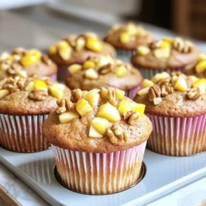 To make healthy apple cinnamon muffins, gather these ingredients. Each one plays a key role in the flavor and texture of your muffins. - 2 cups whole wheat flour - 1 teaspoon baking powder - 1 teaspoon baking soda - 1 teaspoon ground cinnamon - 1/2 teaspoon nutmeg - 1/4 teaspoon salt - 1/3 cup honey or maple syrup - 1/2 cup unsweetened applesauce - 2 large eggs - 1 teaspoon vanilla extract - 1 cup diced apples (about 1 large apple) - 1/4 cup chopped walnuts or pecans (optional) Whole wheat flour adds fiber and nutrients. Baking powder and baking soda help the muffins rise. Ground cinnamon and nutmeg give that warm, cozy flavor. For sweetness, you can choose honey or maple syrup, both are great options. Unsweetened applesauce keeps the muffins moist and adds apple flavor. You can use any fresh apple for this recipe. Diced apples create pockets of sweetness. For extra crunch, add chopped walnuts or pecans. If you want a nut-free version, just leave them out. This recipe combines healthy ingredients to make a tasty treat. You can find the full recipe at the end of this section. Enjoy the process of mixing and baking! 1. Preheat your oven to 350°F (175°C). Line a muffin tin with paper liners or spray with non-stick spray. This keeps the muffins from sticking. 2. In a large bowl, mix the dry ingredients. Whisk together the whole wheat flour, baking powder, baking soda, ground cinnamon, nutmeg, and salt. This blends the flavors well. 3. In another bowl, combine the wet ingredients. Mix the honey or maple syrup, unsweetened applesauce, eggs, and vanilla extract. Stir until everything is smooth. 4. Carefully combine both mixtures. Fold the wet ingredients into the dry mix. Stir gently until just combined. Avoid overmixing to keep the muffins soft. 5. Add the diced apples. If you want, fold in the chopped walnuts or pecans. This adds a nice crunch to every bite. 1. Fill the muffin tin. Scoop the batter into the prepared muffin cups. Fill each cup about 2/3 full for the best rise. 2. Bake the muffins. Place the tin in the oven and bake for 18-20 minutes. Look for a golden brown color and check with a toothpick. It should come out clean. 3. Cool the muffins properly. Let them sit in the tin for 5 minutes. Then, transfer them to a wire rack. This ensures they cool evenly and stay fluffy. To get the best muffins, mixing is key. When you mix, use a gentle hand. Overmixing makes muffins tough. You want a soft, fluffy texture. Measuring flour correctly also matters. Use a spoon to scoop flour into your measuring cup. Level it off with a knife. This way, you avoid packing the flour too tight. Packed flour can make muffins dense. To check if your muffins are done, insert a toothpick into the center. If it comes out clean, they are ready. If you see batter on the toothpick, bake for a few more minutes. Serve these healthy muffins warm. They taste great right from the oven. You can add a sprinkle of cinnamon on top for extra flavor. Pair them with yogurt or a drizzle of honey. Greek yogurt adds creaminess and protein. Honey gives a sweet touch that complements the muffins. You can also package them in a cute basket for gifts. For the full recipe, check out the complete guide above. {{image_2}} You can easily change this recipe with a few simple swaps. - Using different flours: Whole wheat flour gives great taste and texture. You can try almond flour for a nutty flavor. Oat flour is another option. It adds a mild sweetness and works well in muffins. - Alternative sweeteners: Honey and maple syrup are my go-tos, but you can use agave syrup too. If you want to cut sugar, try mashed bananas or unsweetened applesauce. These add sweetness and moisture. Adding new flavors makes these muffins even more fun. - Incorporating dried fruits or seeds: Dried cranberries or raisins work well. They add sweetness and chewiness. Sunflower seeds or chia seeds can add crunch and extra nutrition. - Using different spices or flavor extracts: Besides cinnamon, you can add ginger for warmth. A touch of nutmeg gives a cozy feel. You might also try almond or orange extract for a fresh twist. These variations keep your muffins exciting and cater to different tastes. Feel free to mix and match! For the full recipe, check out the Healthy Apple Cinnamon Muffins section above. To keep your muffins fresh, place them in an airtight container. This method locks in moisture and flavor. You can also wrap them in plastic wrap if you don't have a container. Muffins stay good at room temperature for about three days. If you want to keep them longer, store them in the fridge. In the fridge, they can last up to a week. Just remember to let them come to room temperature before enjoying. Freezing muffins is a great way to save them for later. To freeze your muffins, first cool them completely. Then, wrap each one tightly in plastic wrap. Next, place the wrapped muffins in a freezer-safe bag or container. This keeps out air and prevents freezer burn. Muffins can last for up to three months in the freezer. When you're ready to eat them, you have two options for thawing. You can leave them in the fridge overnight or microwave them for a quick snack. To microwave, heat them for about 20 seconds. Enjoy your Healthy Apple Cinnamon Muffins whenever you want! For the full recipe, check above. Can I make these muffins vegan? Yes, you can make these muffins vegan. Replace the eggs with flax eggs. A flax egg is made by mixing 1 tablespoon of ground flaxseed with 2.5 tablespoons of water. Let it sit for 5 minutes to thicken. You can also use plant-based milk instead of honey. Maple syrup works well too. How can I adjust the recipe for gluten-free? You can easily make these muffins gluten-free. Use a gluten-free flour blend instead of whole wheat flour. Make sure the blend contains xanthan gum for the right texture. This change keeps the muffins soft and moist. What to do if my muffins are too dense? If your muffins come out too dense, check your mixing method. Overmixing can make muffins tough. Ensure you mix just until combined. You can also add a bit more baking powder to help them rise. Overview of calories and macros per muffin Each muffin has around 150 calories. They have about 3 grams of protein and 5 grams of fat. You also get around 27 grams of carbs, which includes fiber from the whole wheat flour and apples. Health benefits of the ingredients used These muffins are packed with nutrients. Whole wheat flour offers more fiber than white flour. Apples add vitamins and natural sweetness. Honey or maple syrup gives quick energy. Nuts like walnuts provide healthy fats and protein. Overall, these ingredients support heart health and digestion. This blog covered how to make healthy muffins using whole wheat flour and spices. We discussed preparation steps, baking tips, and variations for flavor. You learned about storage methods to keep muffins fresh and answered common questions. Remember, you can adjust ingredients to fit your taste and diet. Enjoy baking these muffins and sharing them with others! Making healthy choices can be fun and tasty.