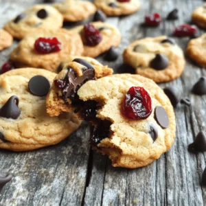 - 1 cup all-purpose flour - 1/2 teaspoon baking soda - 1/4 teaspoon salt - 1/2 cup unsalted butter, softened - 1/4 cup granulated sugar - 1/4 cup brown sugar, packed - 1 teaspoon vanilla extract - 1 large egg yolk - 1/2 cup dark chocolate chips - 1/2 cup dried cherries, chopped - 1/4 cup chopped walnuts (optional) You need these simple items to make cherry chocolate chip cookie bites. The dry ingredients include flour, baking soda, and salt. These give the cookies structure. For the wet ingredients, you use softened butter, both sugars, vanilla, and an egg yolk. This helps create a rich and creamy dough. The mix-ins are the star of the show. Dark chocolate chips add a deep flavor. Dried cherries bring a sweet and tart twist, while walnuts give a nice crunch. You can leave out the walnuts if you prefer. Gathering these ingredients is easy. I recommend measuring them out before you start. This makes mixing smooth and fun. You can find the full recipe above for all the details. Enjoy your baking! - Preheat oven to 350°F (175°C) - Line a baking sheet with parchment paper Start by preheating your oven. This step is key for even baking. Next, line your baking sheet with parchment paper. This helps the cookie bites not stick. - Whisk dry ingredients in a bowl - Cream butter and sugars until fluffy In a medium bowl, whisk together the flour, baking soda, and salt. Mix them well to blend the dry ingredients. In a larger bowl, cream the softened butter with granulated and brown sugars. You want it fluffy and smooth. This takes about 2-3 minutes of mixing. - Add vanilla and egg yolk - Gradually add dry ingredients and fold in mix-ins Now, add the vanilla extract and egg yolk to your butter mix. Stir until it is well combined. Gradually add the dry mixture into the wet ingredients. Mix until just combined. Then, fold in the dark chocolate chips, dried cherries, and walnuts if you choose to use them. - Scoop and roll dough into balls - Place on baking sheet and bake Using a teaspoon, scoop out the dough. Roll it into small balls, about the size of a marble. Place these on the prepared baking sheet. Make sure you leave space between them. Bake in the preheated oven for 8-10 minutes. The edges should look golden and the centers soft. Let them cool on the baking sheet for about 5 minutes. Then, transfer them to a wire rack to cool completely. For the full recipe, find all the steps and details to make these delicious treats! To get the best texture, avoid overmixing your dough. Overmixing makes cookies tough. Instead, mix just until everything is combined. Another key tip is to use room-temperature butter. This helps the sugars cream well. Soft butter mixes easily, giving you a light and fluffy dough. If you need gluten-free options, try almond flour or a gluten-free blend. These can work well in this recipe. You can also swap dried cherries with other fruits. Try cranberries or raisins for a fun twist. Each fruit adds a unique flavor. Ovens can vary, so keep an eye on your cookie bites. Start checking them at 8 minutes. You want the edges to be golden while the center stays soft. If they bake too long, you’ll lose that chewy texture. Remember, they continue to cook a little after you take them out. {{image_2}} You can easily change the taste of your cookie bites. Adding spices like cinnamon or nutmeg brings warmth. A dash of cinnamon pairs well with chocolate and cherries. Nutmeg adds a unique twist. You can also use different types of chocolate. Try milk chocolate for a sweeter bite or white chocolate for a creamy treat. Each choice gives a new flavor and keeps things fun. If you need vegan options, swap out the egg yolk for a flaxseed egg. Mix one tablespoon of ground flaxseed with three tablespoons of water. Let it sit until it thickens. For butter, use vegan margarine or coconut oil. You can also suggest sugar substitutes. Coconut sugar or maple syrup can work well. These swaps keep your cookies tasty while fitting different diets. These cookie bites shine when paired with ice cream. A scoop of vanilla or cherry ice cream complements their flavors. You can serve them during holidays or special events too. They make great gifts, or you can share them at parties. Their bite-sized shape makes them easy to enjoy anytime. Try them warm, fresh out of the oven, for a delightful treat! For the full recipe, check out the Cherry Chocolate Chip Cookie Bites. To keep your Cherry Chocolate Chip Cookie Bites fresh, store them at room temperature. Use an airtight container to seal in moisture. This keeps them soft and tasty. You can enjoy these cookie bites for up to five days. Always check for any signs of spoilage before eating. For long-term storage, freezing is your best bet. First, let the cookie bites cool completely. Then, place them in a single layer on a baking sheet. Freeze them for about an hour. After that, transfer the bites into a freezer bag. Remove as much air as possible. They can last for up to three months. When you want to enjoy them again, simply take out the desired amount. Thaw them at room temperature for about 30 minutes. You can also reheat them in the oven at 350°F (175°C) for a few minutes. This method makes them warm and soft again. Enjoy your treats just like the day you made them! You can use fresh cherries, but the taste and texture change. Fresh cherries add moisture. This can make your cookie bites more gooey. Dried cherries are chewy and sweet. They give a great contrast to the chocolate. For the best results, stick to dried cherries. Check the dough's feel. It should be soft but not sticky. If the dough sticks to your hands, add a bit more flour. If it feels crumbly, add a teaspoon of milk. The right mix helps make perfect cookie bites. Look for a light golden edge. The center should feel soft to the touch. They will firm up as they cool. This slight softness keeps them chewy. If they are too hard, you may have overbaked them. Yes, you can prep the dough ahead. Chill it in the fridge for up to 24 hours. When you’re ready, scoop and bake. You can also freeze the dough. Just thaw it in the fridge before baking. This makes it easy to enjoy fresh cookie bites any time. For the full recipe, check above. These cookie bites are easy and fun to make. You need simple ingredients like flour, butter, and chocolate. Mixing dry and wet components is key for the best results. Remember to keep an eye on your baking time, as each oven is different. With tips for substitutions and storage, you can adjust for your needs. Enjoy these bites warm or with ice cream at special events. Now, gather your ingredients and start baking!