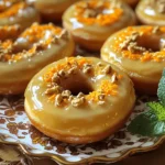 - 2 cups all-purpose flour - 1 cup brown sugar, packed - 1 tablespoon baking powder - 1 teaspoon baking soda - 1 teaspoon ground cinnamon - 1/2 teaspoon ground nutmeg - 1/2 teaspoon salt - 1 cup grated carrots (about 2 medium carrots) - 1/2 cup unsweetened applesauce - 1/2 cup buttermilk - 2 large eggs - 1 teaspoon vanilla extract - 1/4 cup chopped walnuts (optional) I love using fresh ingredients. They make the donuts taste great. Grated carrots add natural sweetness. Plus, they keep the donuts moist. Applesauce is a great substitute for oil. It helps reduce fat while keeping the texture perfect. The spices, like cinnamon and nutmeg, create warmth in every bite. They blend well with the sweetness of the brown sugar. That’s what makes these donuts so special. If you like crunch, try adding walnuts. They give a nice texture contrast. - 1 cup powdered sugar - 2-3 tablespoons maple syrup - 1 tablespoon milk The glaze makes these donuts truly shine. I use maple syrup for a rich flavor. It pairs so well with the carrot cake base. The powdered sugar creates that sweet, creamy finish. Adjust the milk for your preferred glaze thickness. A thicker glaze will coat better, while a thinner one will drizzle nicely. For the full recipe, check out the complete instructions. You’ll love how easy it is to make these treats! 1. Preheat your oven to 350°F (175°C) and grease a donut pan with cooking spray. 2. In a large bowl, mix the dry ingredients. Combine flour, brown sugar, baking powder, baking soda, cinnamon, nutmeg, and salt. 3. In another bowl, blend the wet ingredients. Mix grated carrots, applesauce, buttermilk, eggs, and vanilla extract until smooth. 1. Gradually add the wet mixture to the dry mix. Stir gently until just combined. 2. If you want extra crunch, fold in chopped walnuts. 1. Spoon the batter into the prepared donut pan. Fill each cavity about 2/3 full. 2. Bake for 12-15 minutes. Check if done by inserting a toothpick into the center. It should come out clean. Let the donuts cool in the pan for 5 minutes. Then, transfer them to a wire rack. 1. While the donuts cool, whisk the glaze ingredients. Combine powdered sugar, maple syrup, and milk until smooth. Adjust thickness by adding more milk or sugar. 2. Once the donuts are cool, dip the tops into the glaze. Let any extra glaze drip off. Place them back on the wire rack to set. Now you have delicious maple glazed carrot cake donuts. Enjoy this treat with family or friends! For the full recipe, check out the details above. - Don’t overmix the batter. This keeps your donuts light and fluffy. - Allow proper cooling time after baking. This helps them set and makes glazing easier. - To achieve a smooth glaze finish, dip only the tops of the donuts. This prevents excess from running down the sides. - Adding toppings like chopped walnuts or a sprinkle of cinnamon gives extra flavor and crunch. - Present the donuts on a decorative platter. This makes them look more appealing. - Pair these donuts with coffee or tea for a warm treat. A glass of cold milk also works great! {{image_2}} You can switch up the flavor by swapping carrots with other veggies or fruits. For instance, try using zucchini or sweet potatoes. They add moisture and taste great. You can also add mashed bananas for a unique twist. Seasonal spices can enhance the flavor, too. Try nutmeg in the fall or a hint of ginger in winter. If you need gluten-free donuts, use almond flour or a gluten-free blend. These options work well and taste great. For a vegan version, replace eggs with flax eggs or applesauce, and use plant-based milk. These swaps keep the flavor intact while catering to your dietary needs. Glazes can be more than just maple. Add citrus zest for a bright touch. Lemon or orange pairs well with the flavors of the donut. You can also use warm spices like ginger or cardamom in the glaze for a twist. If you're a chocolate lover, dip the donuts in melted dark chocolate instead of maple. This gives a rich flavor that contrasts nicely with the cake-like donut. To keep your maple glazed carrot cake donuts fresh, store them in an airtight container. This helps prevent them from drying out. Place a piece of parchment paper between layers to avoid sticking. You can also use a resealable plastic bag if you do not have a container. Make sure to squeeze out all the air before sealing the bag. To freeze your donuts, first, ensure they are completely cool. Place them in a single layer on a baking sheet and freeze for about 1-2 hours. After they are firm, transfer them to an airtight container or freezer bag. This method keeps them from sticking together. For the glaze, freeze it separately in a small container. When ready to eat, thaw the donuts at room temperature. For a warm treat, pop them in the oven at 350°F (175°C) for a few minutes. You can store these donuts at room temperature for 2-3 days. Make sure they are in a cool, dry place. If you notice any mold or a strange smell, throw them away. This is a sign they have gone bad. Always trust your senses when checking for freshness. What’s the difference between baked and fried donuts? Baked donuts are lighter and fluffier since they use less oil. They have a cake-like texture. Fried donuts are denser and richer, as they absorb oil during cooking. Both types are tasty, but baked donuts are easier to make at home. Can I make the batter in advance? Yes, you can make the batter ahead of time. Store it in the fridge for up to 24 hours. Just give it a quick stir before using. This helps save time on busy mornings. How do I know when the donuts are done baking? To check if the donuts are done, insert a toothpick in the center. If it comes out clean, the donuts are ready. The tops should also look golden brown and spring back when touched lightly. Is it necessary to glaze the donuts immediately? It’s not necessary, but glazing while still warm helps the glaze stick better. If you let the donuts cool completely, the glaze may not adhere as well. Just ensure they are not too hot, or the glaze will melt. What can I use instead of buttermilk? If you don’t have buttermilk, you can use milk mixed with vinegar or lemon juice. Just add 1 tablespoon of vinegar or lemon juice to 1 cup of milk. Let it sit for 5 minutes to thicken. Can I replace brown sugar with white sugar? You can use white sugar instead of brown sugar. However, brown sugar adds moisture and a richer flavor. If you use white sugar, the donuts may be less moist. Calorie count for one donut Each maple glazed carrot cake donut contains around 150 calories. This can vary based on portion size and ingredients used. Nutritional benefits of carrots in the recipe Carrots are packed with beta-carotene, which helps with vision and skin health. They also provide fiber, which aids digestion. Including carrots in these donuts makes them a bit healthier! This blog post covers how to make delicious baked maple glazed carrot cake donuts. We explored the key ingredients, step-by-step instructions, storage tips, and variations. Remember, using fresh ingredients helps create the best flavor. Don’t rush—let your donuts cool and enjoy the glaze. Experiment with flavors and toppings for your own twist. Perfecting this recipe can lead to a treat everyone loves. Now, it’s time to roll up your sleeves and start baking! Enjoy the joy these donuts bring to your kitchen.