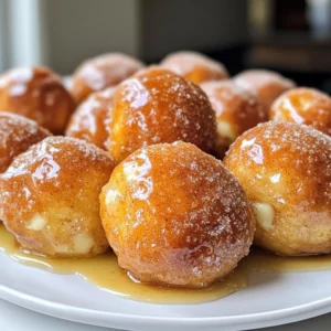 - 1 cup warm water (110°F to 115°F) - 2 tablespoons granular sugar - 1 packet (2 1/4 teaspoons) active dry yeast - 3 cups all-purpose flour - 1 teaspoon salt - 1/4 cup baking soda - 1/4 cup unsalted butter, melted - 1/2 cup granulated sugar (for coating) - 1 tablespoon ground cinnamon - Mixing bowls - Whisk or fork - Slotted spoon - Air fryer - Measuring cups and spoons Gather these ingredients and tools to make perfect cinnamon sugar pretzel bites in your air fryer. The warm water helps activate the yeast, making the dough rise well. Sugar gives the yeast food, which helps in fermenting. All-purpose flour is the base of our pretzel bites. Salt adds flavor, while baking soda helps create that classic pretzel taste. Butter adds richness and moisture. The cinnamon and sugar coating transforms these bites into a sweet treat. With these items ready, you set yourself up for success. You can easily find all items at your local grocery store. Now, let’s dive into making the dough! 1. Start by mixing 1 cup of warm water with 2 tablespoons of sugar. 2. Sprinkle 1 packet of active dry yeast on top and let it sit for about 5 minutes. You want it to look bubbly and frothy. 3. In a large bowl, combine 3 cups of all-purpose flour and 1 teaspoon of salt. 4. Pour in the yeast mixture and 1/4 cup of melted butter. Mix until a dough forms. 1. Knead the dough on a floured surface for about 5 minutes. It should be smooth and elastic. 2. Place the dough in a greased bowl. Cover the bowl with a damp cloth. 3. Let it rise in a warm area for about 30 minutes or until it doubles in size. 1. Punch down the risen dough. Roll it into ropes that are about 1-inch thick. 2. Cut these ropes into 1-inch pieces to form your pretzel bites. 3. In a pot, bring 4 cups of water to a boil. Add 1/4 cup of baking soda carefully. 4. Drop 6 to 8 pretzel bites into the boiling water for 30 seconds. Remove them with a slotted spoon and let them drain on a towel. 1. Preheat your air fryer to 350°F (175°C). 2. Arrange the pretzel bites in a single layer in the air fryer basket. 3. Cook the bites for 8-10 minutes, or until they turn golden brown. 1. While the bites are cooking, mix 1/2 cup of granulated sugar with 1 tablespoon of ground cinnamon in a shallow bowl. 2. Once the bites are done, toss them in the cinnamon sugar mixture. Make sure they are well coated. 3. Serve them warm for the best taste! To make your pretzel bites soft and chewy, knead the dough well. Knead for about five minutes until it's smooth. This helps develop gluten. A good dough should feel slightly sticky but not wet. When boiling the pretzel bites, use a pot with plenty of water. Add a quarter cup of baking soda to the water. This helps create a nice crust. Boil each batch for about 30 seconds. It gives the bites their classic pretzel flavor. Every air fryer is different. Some may cook faster than others. Start with 350°F for 8 to 10 minutes. Check them halfway through. If they are browning too fast, lower the temperature a bit. For softer bites, you can reduce the cooking time by a minute or two. If you prefer a crispier texture, leave them in for a couple of extra minutes. Cinnamon sugar pretzel bites are great on their own, but pair them with dips for fun! Try serving them with warm cream cheese or chocolate sauce. For a fun presentation, arrange them in a bowl. Place a small dish with dip in the center. This makes it easy for everyone to enjoy. A serving size of about 8 to 10 bites works well for sharing. Enjoy them warm for the best taste! {{image_2}} You can make these bites even better by adding cheese or chocolate. For cheese, try mozzarella or cheddar. Just place a small piece inside each bite before you shape them. For chocolate, use small chocolate chips. Add them to the dough or sprinkle on top after cooking. Another fun idea is to use different spices for the coating. Instead of just cinnamon, you can mix in nutmeg or pumpkin spice. This will give your bites a unique twist. You can also try vanilla sugar for a sweet boost. If you need a gluten-free option, use gluten-free flour. Look for a blend that works for baking. This will keep the pretzel bites soft and chewy. For a vegan version, swap the butter for coconut oil or a plant-based butter. Use maple syrup instead of sugar in the dough. This keeps it sweet without dairy. If you don't have an air fryer, you can bake the pretzel bites in a conventional oven. Preheat the oven to 425°F (220°C). Place the bites on a baking sheet lined with parchment paper. Bake for 12-15 minutes or until golden brown. You can also use the microwave for a quick snack. Place a few bites on a microwave-safe plate. Cook for 30 seconds, then check if they are warm. They won't be as crispy, but they'll still taste great! To keep your cinnamon sugar pretzel bites fresh, place them in an airtight container. You can store them in the fridge for up to four days. For longer storage, freeze the bites. To do this, lay them out on a baking sheet. Once frozen, transfer them to a freezer bag. This method helps to prevent them from sticking together. When you're ready to enjoy your leftover bites, reheat them in the air fryer. Set it to 350°F (175°C) and warm the bites for about 3-4 minutes. This keeps them crispy and delicious. Avoid using the microwave, as it can make them soft and chewy. Cinnamon sugar pretzel bites last about four days in the fridge. If you freeze them, they can last for up to three months. Just remember to thaw them in the fridge overnight before reheating. Enjoy these treats fresh or saved for later! To make cinnamon sugar pretzel bites, follow these steps: 1. Mix water and yeast: In a small bowl, combine 1 cup of warm water (110°F to 115°F) and 2 tablespoons of sugar. Sprinkle 1 packet of active dry yeast on top. Let it sit for about 5 minutes until it becomes bubbly. 2. Combine dry ingredients: In a large bowl, mix 3 cups of all-purpose flour and 1 teaspoon of salt. 3. Make the dough: Pour in the yeast mixture and 1/4 cup of melted butter. Mix until a dough forms. 4. Knead the dough: On a floured surface, knead the dough for 5 minutes. It should be smooth. 5. Let it rise: Place the dough in a greased bowl. Cover with a damp cloth and let it rise for 30 minutes in a warm place. 6. Prepare the boiling solution: While the dough rises, bring 4 cups of water to a boil. Add 1/4 cup of baking soda carefully. 7. Shape the bites: Punch down the risen dough. Roll it into ropes and cut them into 1-inch pieces. 8. Boil the bites: Drop 6 to 8 pieces in the boiling water for 30 seconds. Use a slotted spoon to remove them. 9. Air fry the bites: Arrange in the air fryer basket. Cook at 350°F (175°C) for 8 to 10 minutes. 10. Coat with cinnamon sugar: Mix 1/2 cup of sugar and 1 tablespoon of cinnamon in a bowl. Toss the warm bites in this mixture. Yes, you can use instant yeast. You don’t need to proof it. Just mix it directly with the flour and salt. Use the same amount, about 2 1/4 teaspoons. It will rise faster, so keep an eye on the dough. These bites are great on their own, but you can add dips. Some good choices are: - Cream cheese frosting - Chocolate sauce - Caramel sauce - Warm vanilla glaze Look for these signs to tell if they are done: - They should be golden brown. - The outside feels firm to the touch. - The bites should have a nice rise and look puffed. If you follow these steps, your cinnamon sugar pretzel bites will turn out perfectly! You learned how to make tasty cinnamon sugar pretzel bites from scratch. We covered ingredients, tools, and steps for perfect baking. With tips for texture and serving suggestions, these bites can suit any taste. Remember, you can also try different flavors and cooking methods. Whether you use an air fryer or bake them, the fun is in experimenting. Enjoy making and sharing these treats with friends and family!