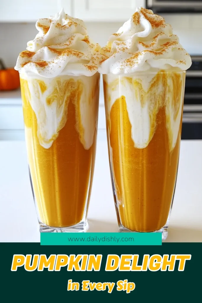 Indulge in the ultimate fall treat with this Pumpkin Cream Cold Brew Milkshake! This creamy blend of cold brew coffee, pumpkin puree, and vanilla ice cream will awaken your taste buds. In just 10 minutes, you can whip up this delightful milkshake, perfect for cozy days. Don't miss out on this delicious recipe—click through for more details and make your autumn extra special! #PumpkinMilkshake #FallRecipes #ColdBrewCoffee #PumpkinSpice
