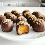 - 1 cup pumpkin puree - 1/2 cup cream cheese, softened - 1 cup powdered sugar - 1 teaspoon vanilla extract - 1 teaspoon ground cinnamon - 1/2 teaspoon ground nutmeg - 1/4 teaspoon ground ginger - 1/8 teaspoon salt - 1 cup caramel sauce (store-bought or homemade) - 1 cup crushed graham crackers - 1 cup dark chocolate chips (for coating) - Sea salt for garnish These ingredients create a tasty blend of flavors. Pumpkin puree gives the truffles a smooth base. Cream cheese adds creaminess, while powdered sugar sweetens the mix. Vanilla, cinnamon, nutmeg, and ginger bring warmth and spice. The caramel sauce adds richness. Crushed graham crackers provide a delightful crunch. Dark chocolate chips coat the truffles, making them decadent. A sprinkle of sea salt enhances the sweet and salty contrast. You can switch some ingredients based on your needs. For a dairy-free option, use vegan cream cheese. Instead of powdered sugar, try coconut sugar for a hint of caramel flavor. If you want a different spice mix, use pumpkin pie spice instead of individual spices. You can also use white chocolate chips if you prefer a sweeter coating. For a gluten-free treat, use gluten-free graham crackers. Each truffle contains around 100 calories. They have about 6 grams of fat, mostly from cream cheese and chocolate. The truffles have around 10 grams of sugar, which gives them their sweet flavor. They also provide some fiber from the pumpkin and graham crackers. This treat is great for special events or fall gatherings. Enjoy in moderation, as they are rich and sweet! To make caramel pumpkin truffles, start with simple steps. Gather your ingredients first. Mix pumpkin puree, cream cheese, powdered sugar, vanilla, cinnamon, nutmeg, ginger, and salt in a bowl. Stir until the mix is smooth. Next, fold in the caramel sauce gently. Refrigerate this mixture for about 2 hours. It should be firm enough to scoop. The key here is chilling and rolling. Chilling helps the mixture set. Once chilled, scoop tablespoon-sized portions. Roll them into balls with your hands. Place the balls on a baking sheet lined with parchment paper. Freeze them for another 30 minutes. This helps with dipping later. Melt dark chocolate chips in a bowl using short bursts in the microwave. Stir until smooth. For perfect truffles, coat each ball well with chocolate. Use a fork to dip them, then tap off excess. Before the chocolate sets, roll the truffles in crushed graham crackers. This adds a nice crunch. Don’t forget to sprinkle a little sea salt on top for flavor. Let them harden at room temperature or in the fridge for quick results. When making caramel pumpkin truffles, avoid these common mistakes: - Overmixing the pumpkin mixture: This can make your truffles tough. Mix until smooth, but don’t overdo it. - Using warm caramel: Warm caramel can melt your truffle mixture. Always let caramel cool before mixing it in. - Not chilling enough: If the mixture isn’t firm, rolling the truffles will be hard. Chill for at least two hours. Chilling is key to great truffles. Here are some best practices: - Use parchment paper: Line your baking sheet with parchment. This helps the truffles release easily. - Freeze before coating: Freeze the truffles for 30 minutes after rolling. This makes them firm and easy to dip. - Melt chocolate in stages: Melt chocolate in intervals. Stir after each interval for smoothness. Presenting your truffles can make them even more delightful. Try these tips: - Use decorative liners: Place truffles in small paper liners. This adds a nice touch to your serving tray. - Sprinkle with sea salt: A tiny pinch of sea salt on top enhances the flavor and beauty of each truffle. - Pair with drinks: Serve with hot apple cider or coffee for a cozy fall treat. {{image_2}} You can change the flavor of your caramel pumpkin truffles easily. Add different spices for a twist. Instead of cinnamon, try using allspice or cardamom. These spices will give your truffles a warm flavor. You can also mix in a bit of cocoa powder for a chocolatey taste. This adds richness and depth. If you want a hint of citrus, add some orange zest for brightness. Making these truffles vegan or gluten-free is simple. For a vegan option, swap cream cheese for a vegan cream cheese. Use coconut cream for a rich texture. Choose a vegan caramel sauce to keep it plant-based. To make it gluten-free, ensure your graham crackers are gluten-free. You can also use crushed nuts instead of graham crackers for crunch. Seasonal ingredients can make your truffles even better. In fall, add chopped pecans or walnuts for a nutty crunch. Dried cranberries can add a sweet and tart flavor. You can also mix in some chopped dates for extra sweetness. These additions bring fun textures and flavors, making your truffles unique. To keep your truffles fresh, place them in an airtight container. Line the container with parchment paper. This helps prevent sticking. Make sure to layer the truffles carefully. You can store them in the fridge for up to five days. If you prefer a chilled treat, enjoy them cold. If you want to save your truffles for later, freezing works great. First, freeze the truffles on a baking sheet for about 30 minutes. Once firm, transfer them to a freezer-safe bag. Squeeze out as much air as possible. The truffles can last for up to three months in the freezer. When you want to enjoy them, just thaw them in the fridge. Homemade truffles are best when fresh but can last a bit. In the fridge, they stay good for about five days. If you freeze them, they can be tasty for up to three months. Always check for any changes in smell or texture. If something seems off, it's best to toss them for safety. Yes, you can use fresh pumpkin. Start by roasting a small pumpkin. Cut it in half, scoop out the seeds, and place the halves face down on a baking sheet. Roast it at 400°F for about 45 minutes or until tender. Let it cool, then scoop out the flesh. Puree it until smooth. This fresh pumpkin gives your truffles a rich flavor and unique texture. To make homemade caramel, you need sugar, butter, and cream. Start by heating 1 cup of sugar in a pot over medium heat. Stir it until it melts and turns golden brown. Remove it from heat and quickly add 6 tablespoons of butter. Stir until smooth. Then, slowly add 1/2 cup of cream while stirring. Be careful, as it can bubble up. Allow it to cool before using it in your truffles. You can find premade Caramel Pumpkin Truffles at specialty candy shops or gourmet stores. Check online retailers as well. Many local bakeries also sell seasonal treats, especially in fall. Look for shops that focus on handmade candies. This way, you can enjoy these treats without making them yourself. You can make these truffles up to a week ahead. After rolling them into balls, freeze them for about 30 minutes. Then, store them in an airtight container in the fridge. When ready to serve, simply coat them in chocolate and let them set. This makes it easy to enjoy homemade treats without the rush! This blog post covered how to make delicious truffles with various ingredients and techniques. You learned about key steps, tips to avoid mistakes, and how to serve your treats. Remember to play with flavors and consider dietary needs. Store your truffles properly for the best taste. I hope you feel ready to create your own unique truffles, impressing friends and family with your skills. Enjoy the process, and let your creativity shine!