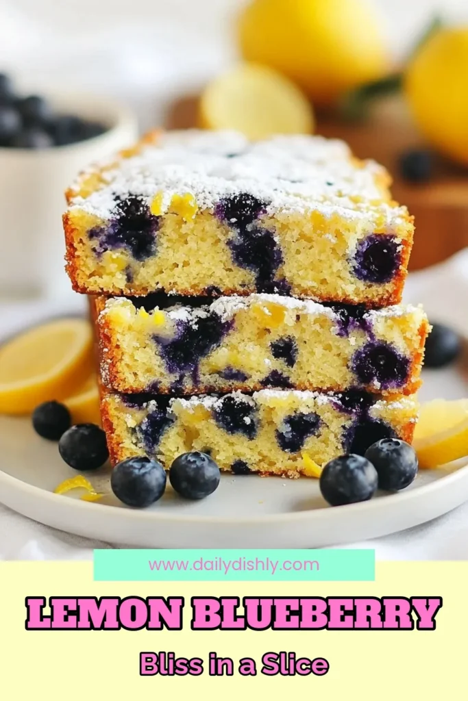 Indulge in the delightful taste of Lemon Blueberry Muffin Bread! This easy lemon blueberry bread recipe combines fresh blueberries with zesty lemon for a perfect treat. Homemade blueberry muffins get a twist in this moist and flavorful loaf. Whether for breakfast or a snack, this fresh blueberry bread is ideal! Try this lemon zest muffin bread today and savor every slice! Save this recipe for later! #LemonBlueberryMuffinBread #EasyRecipes #Baking #BlueberryBread