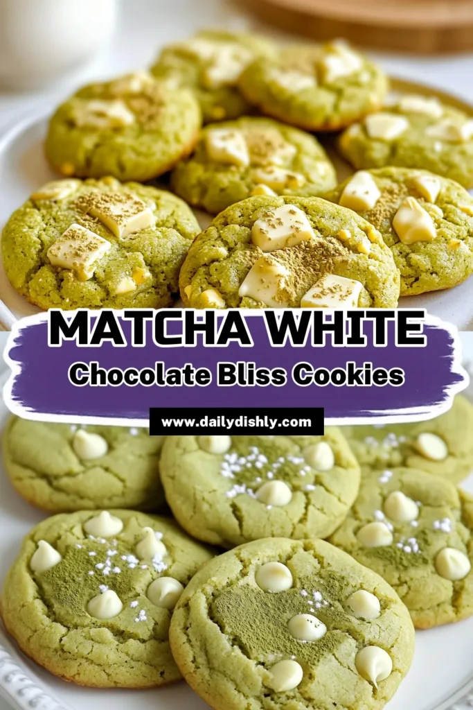 Craving something sweet? Try this Matcha cookies recipe that combines the earthy taste of matcha green tea with delightful white chocolate chip cookies. These easy matcha desserts are perfect for any occasion and make the ultimate treat. Enjoy the unique flavor of matcha chocolate chip cookies with every bite! Save this recipe today and treat yourself to these delicious baked goodies! #MatchaCookies #WhiteChocolateChipCookies #EasyMatchaDesserts #BakingWithMatcha