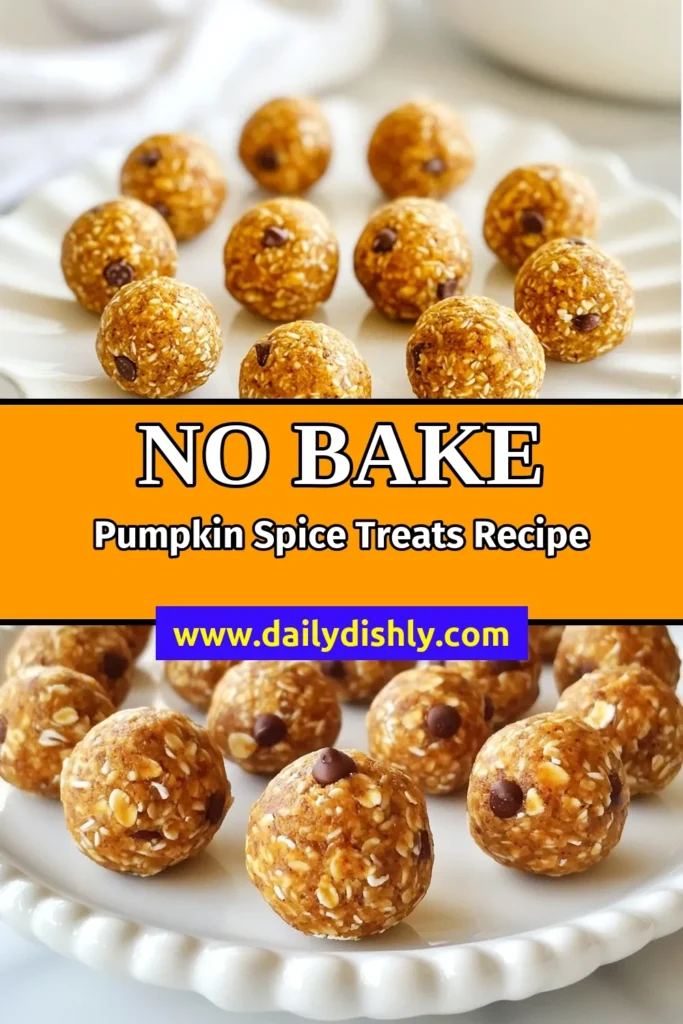 Discover the perfect snack with these Pumpkin Spice Energy Balls! This healthy energy ball recipe combines pumpkin puree, nut butter, and warm spices, creating no-bake pumpkin snacks that are both delicious and nutritious. Each easy energy balls recipe takes just 15 minutes of prep time. Enjoy these tasty bites that are perfect for an afternoon pick-me-up or on-the-go energy. Save this recipe for your healthy snacking needs! #PumpkinSpice #HealthySnacks #EnergyBalls #FallRecipes