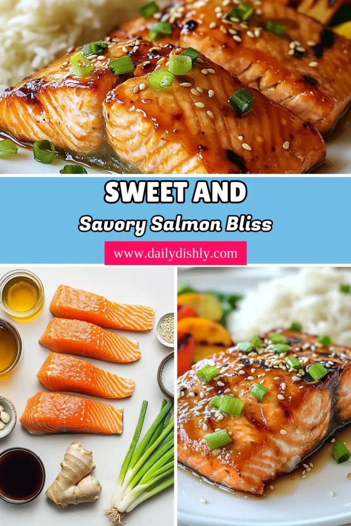 Discover the mouthwatering flavors of honey garlic salmon with this easy soy sauce salmon recipe! This baked salmon with honey is perfect for dinner and features an Asian salmon marinade that will impress everyone. Marinate, bake, and enjoy a delicious meal in just 45 minutes. Perfect for busy weeknights, you'll love how simple it is! Save this recipe now and treat your family to a delightful dish! #HoneyGarlicSalmon #EasySalmonRecipes #BakedSalmonWithHoney #SoySauceSalmonRecipe